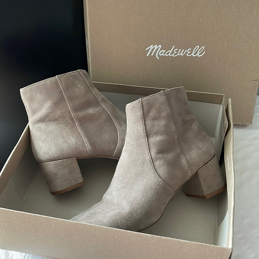 Madewell-ankle booties
